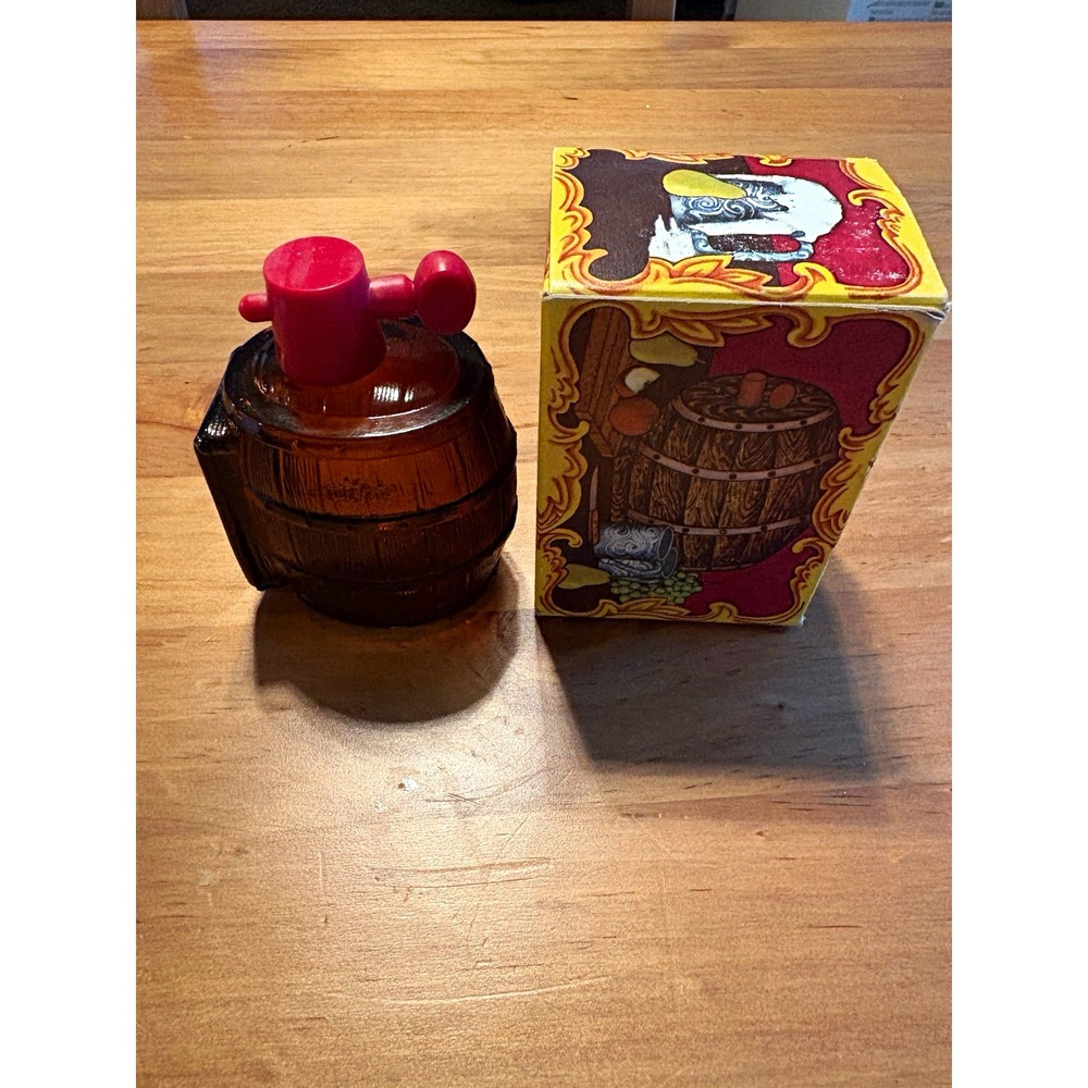 Avon Spicy After Shave On Tap Barrel Bottle with Box